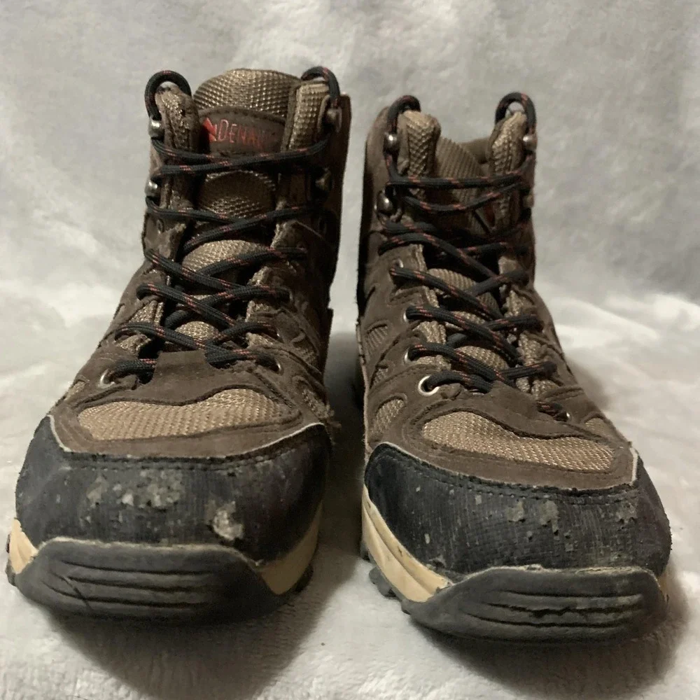 Denali Waterproof Hiking Boots‎ Mens Size 6 Brown Trail Mid Outdoor A16U121A-1